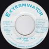 7inch Record TIGER  Five Cent Talk NONE Exterminator 1990 Jamaica Reggae Ska  Dub Used