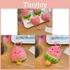Watermelon Stick Ice Cream Plush Toy Keyring With Short Plush Material For Gifts And Collectors