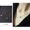 Planet Pendant Necklace Minimalist Jewelry with Adjustable Chain for Daily Wear and Gift