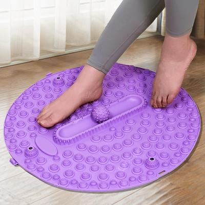 Tapis de Massage Plantaire Shiatsu Réflexologie Plantaire avec Bille de Massage Centrale Coussinet Shiatsu Ergonomique pour et Pliable pour Pli du Pied et Convient pour un Usage Domestique Tapis, Planche,