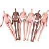 1/6 White Beige Coffee Joints Movable Doll Body Toy Real Eyelashes Heads Girl Collectible Doll Figures Toys