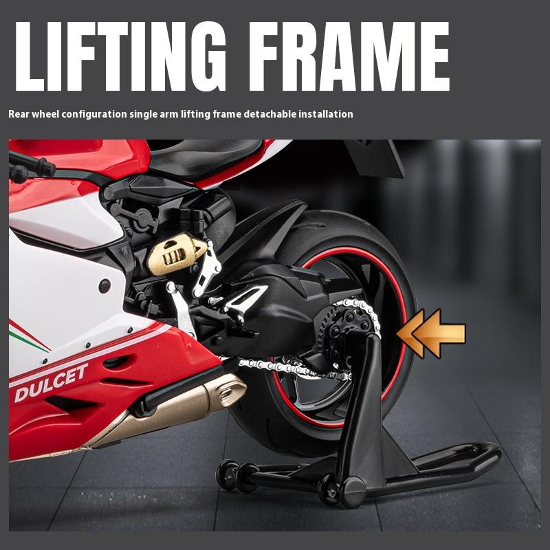 1/12 Metal Die Cast Ducati 1199 Panigale S Motorcycle Model with Display Base Collection Home Ornament Boy Gift