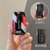 ABS Car Key Cover Case for Toyota RAV4 Corolla Hilux Fortuner Land Cruiser Camry Crown - Durable Keychain Accessories