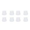 8Pcs Silicone Desk Chair Foot Covers Non-slip Furniture Leg Pad Chair Leg Cap  Furniture Table Feet