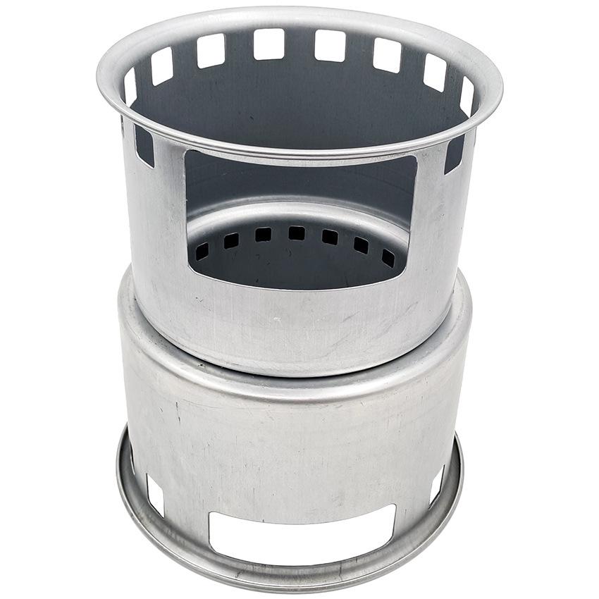 Portable Folding Wood Stove for Outdoor Cooking and Camping