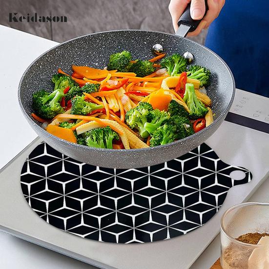 Reliable Waterproof Easy To Clean Stove Top Cover Induction Cooktop Protector Mat Household Supplies
