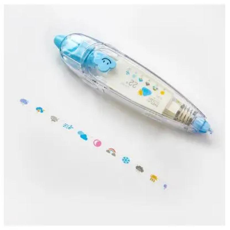 1 Pc Kawaii Animals Mechanical Decorative Correction Tape Corrector Diary Diy Journal Art Supplies Gift Accessories School