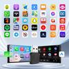 Wireless CarPlay Adapter Box Convert Wired to Wireless for iPhone Android Auto Car Stereo