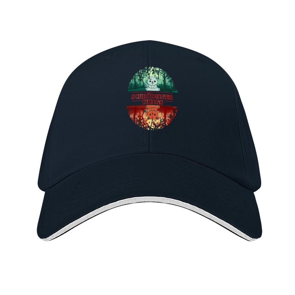 schrodinger things Baseball Cap Bobble Hat sun hat sailor cap for men luxury caps Womens 2025 Mens