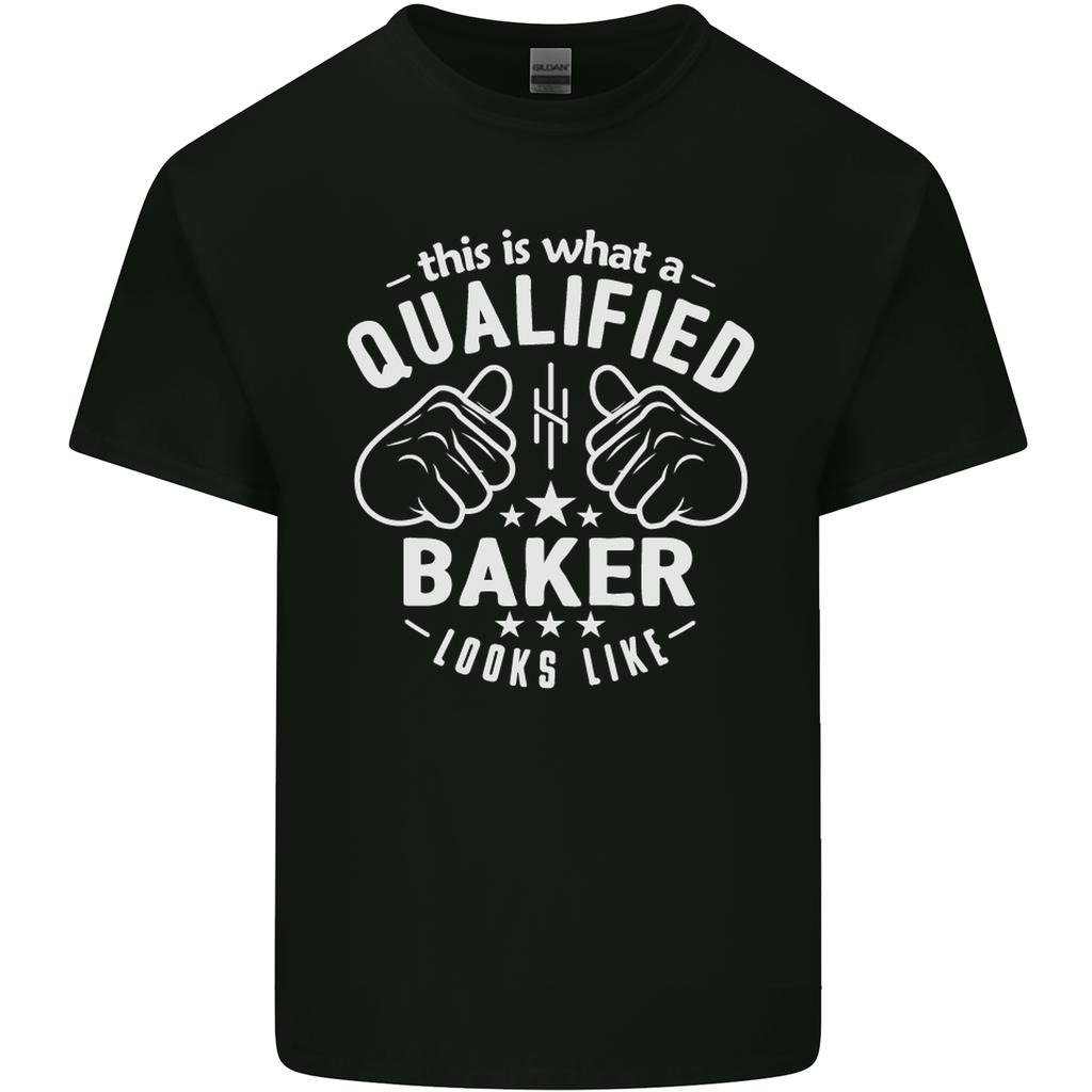 This Is What a Qualified Baker Looks Like Unisexs Light Cotton TShirt