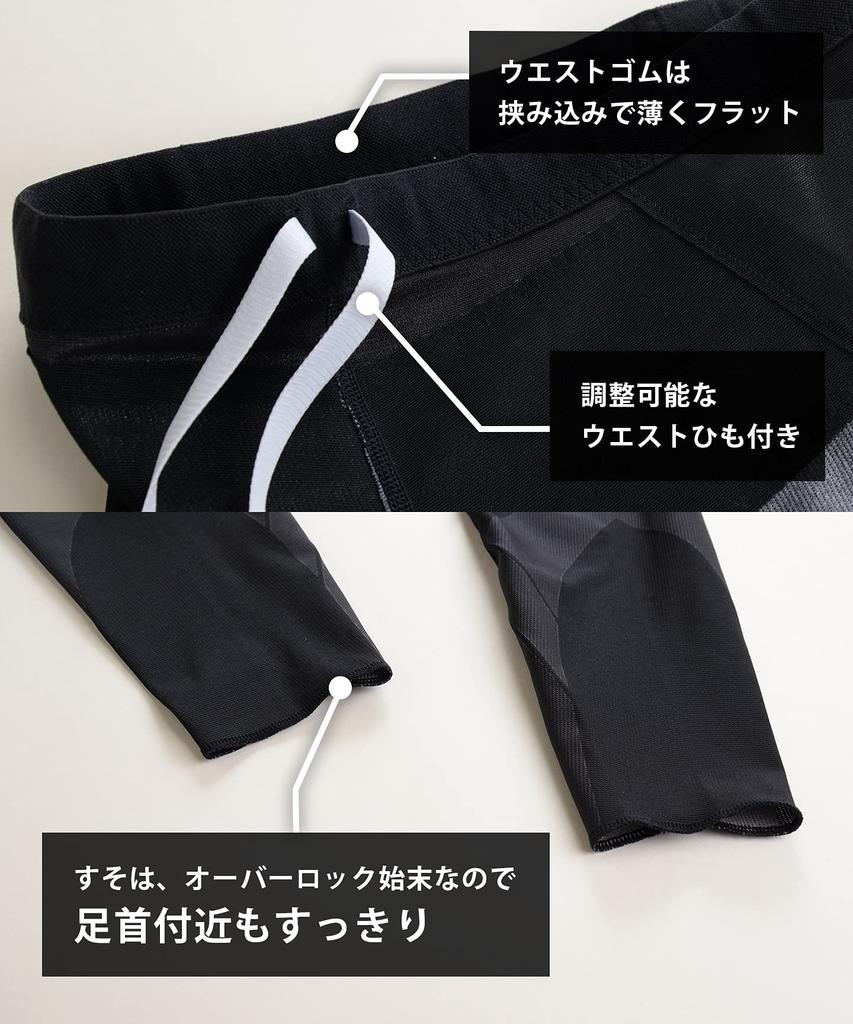 Wacoal Sports Long Full Lower Body Generator Sizes LB and Keeps You Cool and Comfortable by Evading Heat and Moisture CW-X Tights, Length, Support,