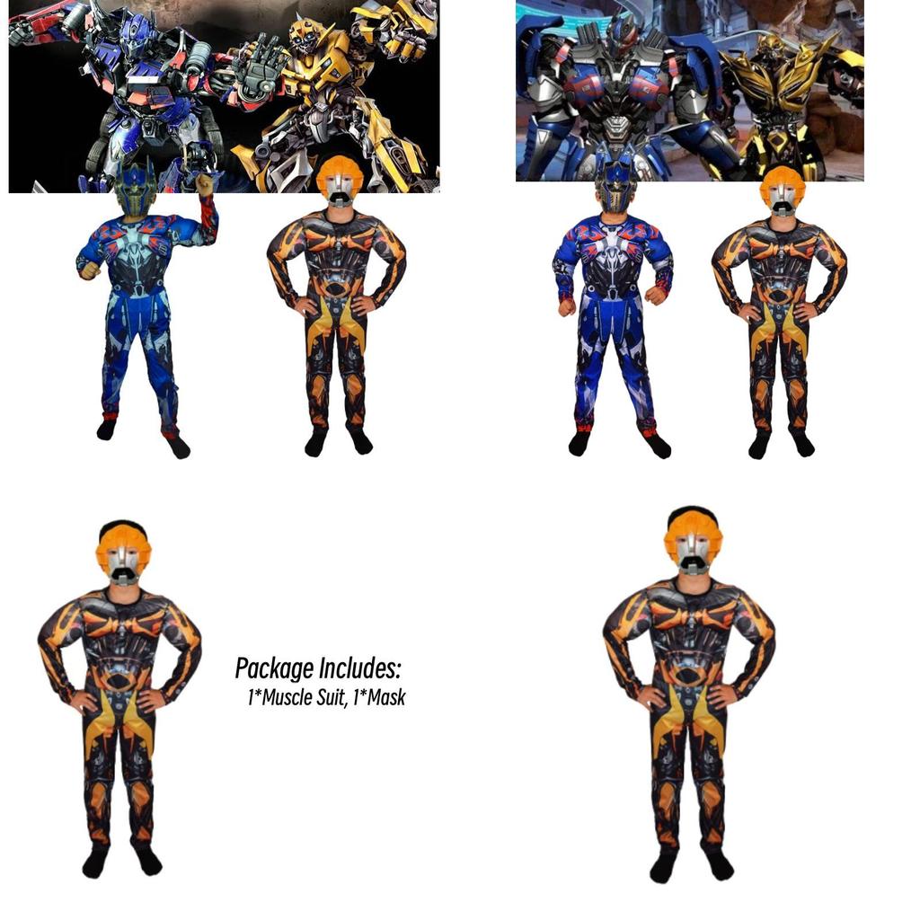 Μεταμορφωθείτε σε Ήρωα με τις Παιδικές Στολές Bumblebee και Optimus Prime