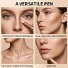Smooth Texture Double-Ended Contour Pen: Waterproof, Easy To Blend, 3D Shadow and Highlight Stick