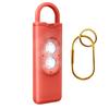 Stroboskop Taschenlampen Schlüsselanhänger 300 Lumen Persönliches Sicherheitslicht mit Schlüsselring Kompakt Tragbar Dual-LED Taschenlampe für Outdoor-Notfälle