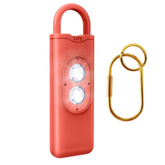 Stroboskop Taschenlampen Schlüsselanhänger 300 Lumen Persönliches Sicherheitslicht mit Schlüsselring Kompakt Tragbar Dual-LED Taschenlampe für Outdoor-Notfälle