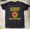 Jefferson Starship Red Octopus Alben Musik Schwarzes T-Shirt S5XL Unisex T-Shirt