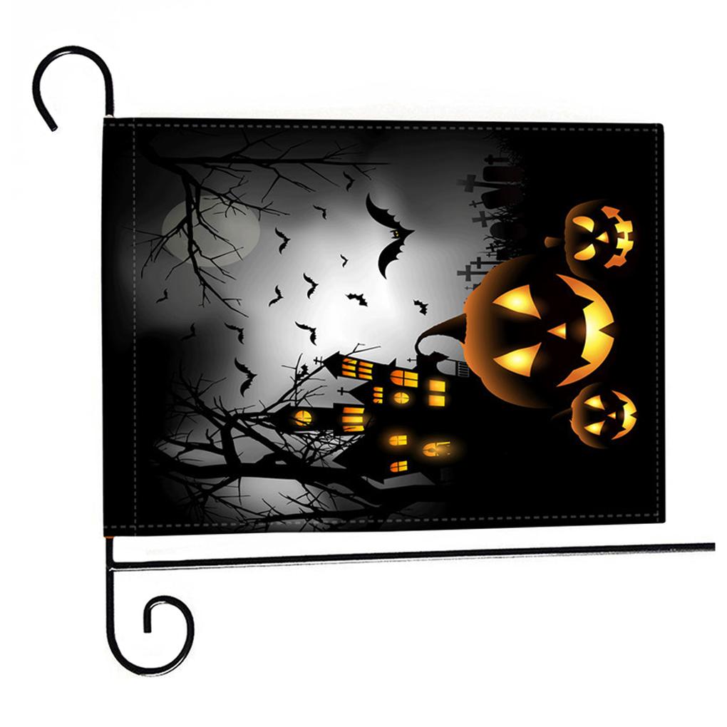

Флаг для двора на Хэллоуин Осенний флаг для сада на Хэллоуин Декоративный подарочный баннер для двора и дома
