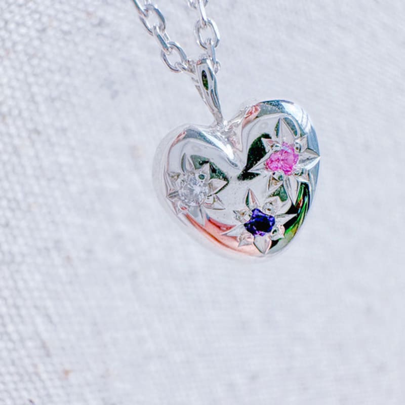 DENERJA STARLIGHT HEART NECKLACE