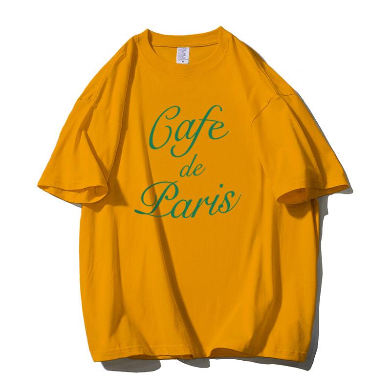 Shellsuning забавные футболки с буквенным принтом женские летние свободные хлопковые — фото 22