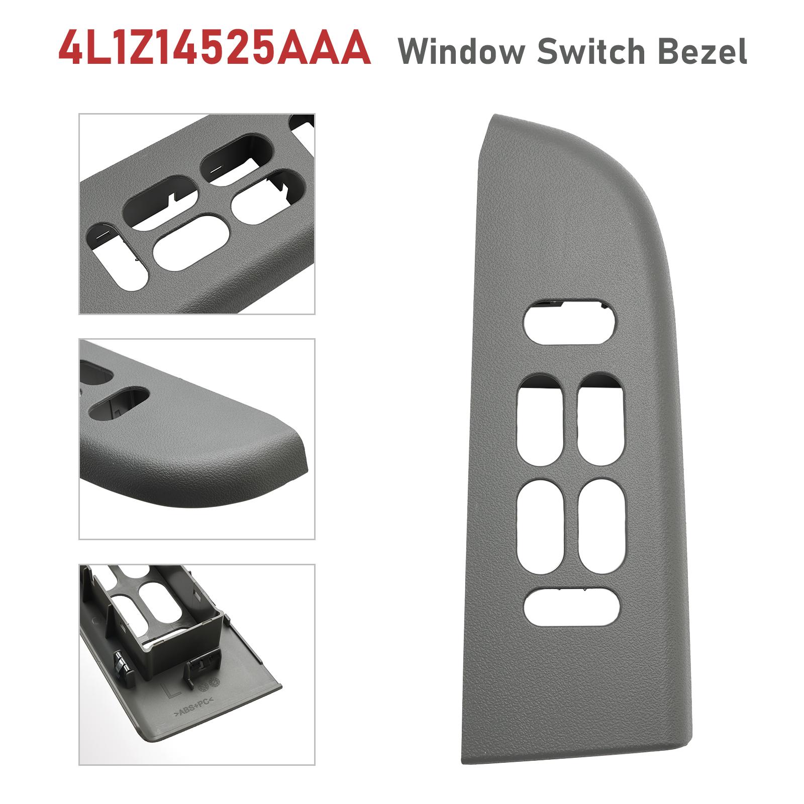 

4L1Z14525AAA Window Switch Bezel Driver Side Front for Ford Expedition