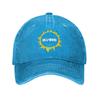 Unisex Viktor Tsoi - Sun Kino Band  Printed Hats Classic Distressed Denim  Baseball Cap Adjustable