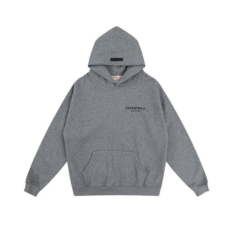 Fuzzy Flock Print Hooded Sweatshirt Oversized Streetwear Unisex Casual Pullover Fall