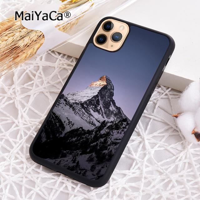 Zermatt Matterhorn Swiss Mountain Phone Case For iPhone 17 Air 16 pro max 15 14 plus 12 13 Shell Cover coque