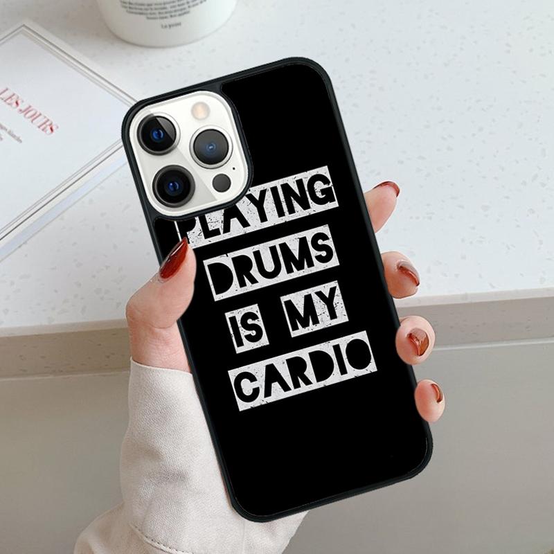 Drum Drummer Music Dj Phone Case For iPhone 17 Air 11 12 13 14 15 16 Pro Max Cover For iPhone 17 Air Max Plus Coque Shell