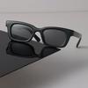 Luxury Sunglasses Women Men Cat Eye Mirror Square Brand Designer Black Sun Glasses Trendy Eyewear Small Frame Cool
