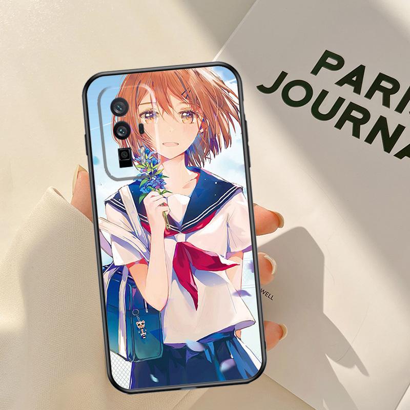 Anime girl cartoon japan cute Case For Xiaomi 15T 14T 13T Pro 14 15 Ultra 17 Pro Max POCO F8 F7 F5 F6 X3 X5 X6 X7 Pro Coque
