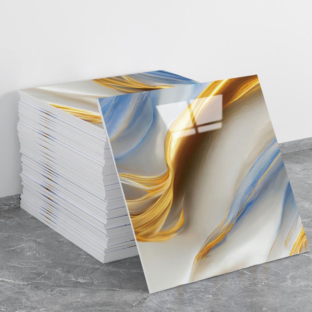 Samolepicí vodotěsné mramorové obklady na zeď pro renovaci pronajímaného pokoje