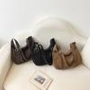 Fashionable Simple Largecapacity Bag Women's New Casual Commuter Shoulder Bag Softsided Tote Dumpling Bag