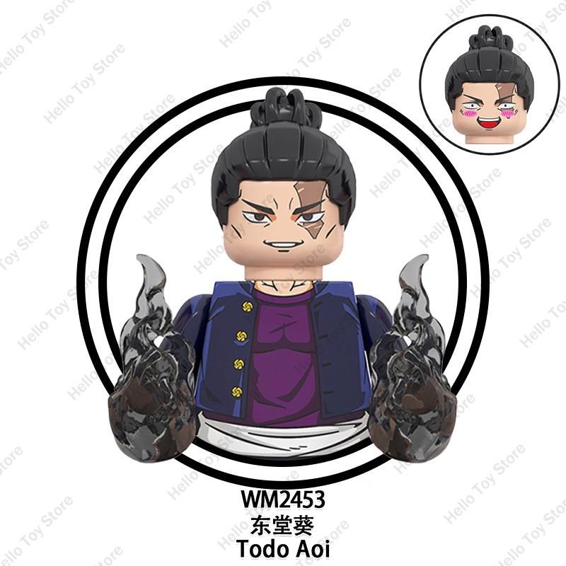 Jujutsu Kaisen Hot Anime Mini Acion Figures Satoru Gojo Model Classic Cartoon Building Blocks Itadori Yuji Dolls Bricks Toy Gift
