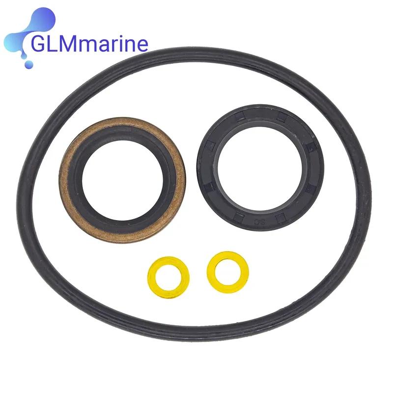 Lower Unit Seal Kit for Mercury Mariner Outboard Engine 4-STROKE 90 100 115 HP 2.1L & 150 HP EFI 26-76868 8M0204670 чёрный