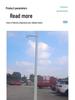 Mobile Sentry Adjustable Solar-Powered Monitoring Pole: 3m Bullet/Dome Camera with Waterproof Box