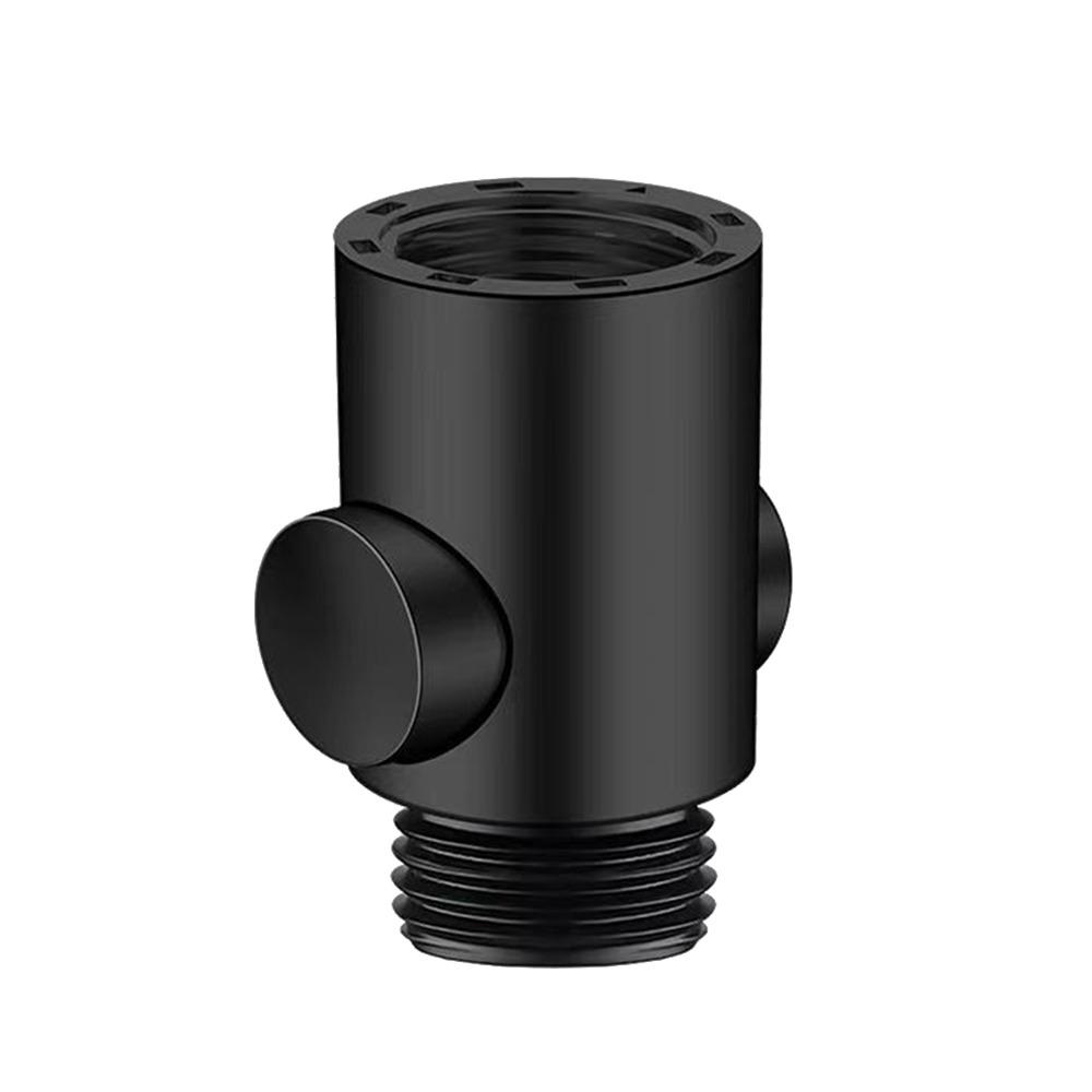 Plastic Shower Head Water Stop Valve One-Button Water Flow Control Shower Flow Stop Valve Shower Head Control Switch
