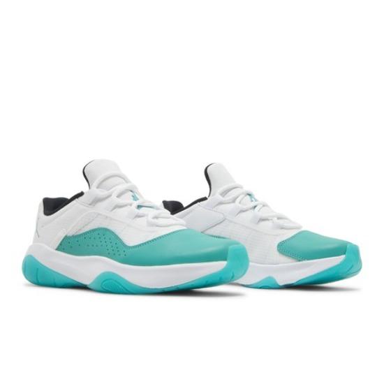Women's Air Jordan 11 CMFT Low New Emerald Retro Sneakers DV2629-103