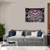 Eerie Monster Tapestry Gothic Horror Wall Art for a Spooky Dramatic Unique and Captivating Decor Statement