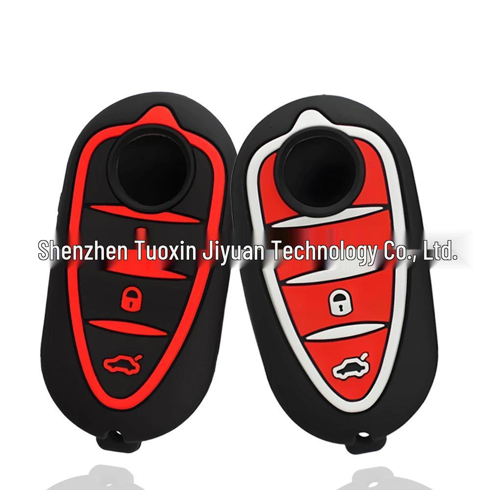 Custom Alfa Romeo Silicone Key Case Cover - Protective and Stylish