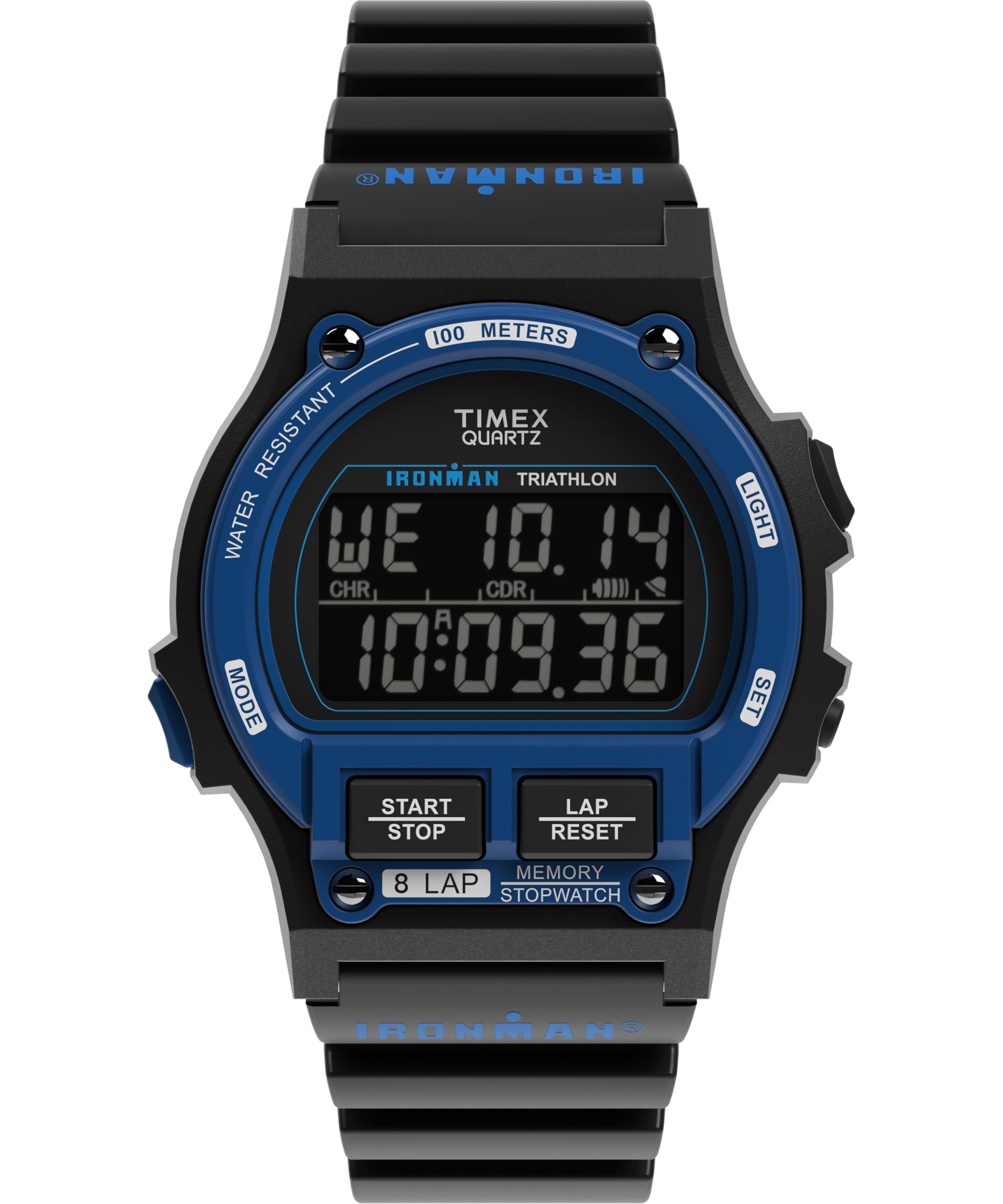 Ironman Watch Quartz 10 ATM Water Resistant Plastic Digital Dial TW5M54400 Unisex [TIMEX] [Used]