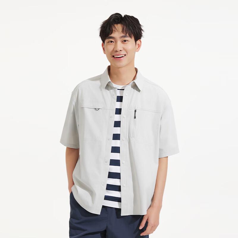 Hotwind Men's Summer Workwear Short-Sleeve Shirt