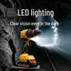 21V Brushless Cordless Electric Drill & Screwdriver Set with Lithium Battery