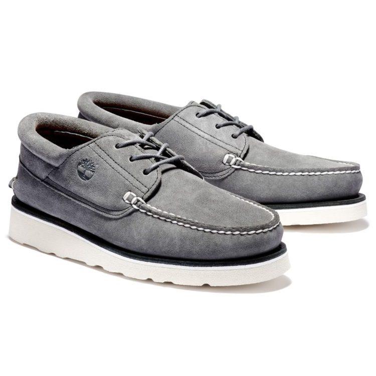 Timberland Lightweight Low top Skateboard Shoes Men's Gray Narrow A2NV3033