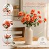 Stem Form Artificial Chrysanthemum With Buds Floral Decor Artificial DIY Gift  Indoor Room