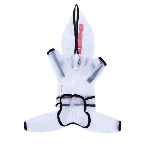 Pláštěnka pro mazlíčky Čtyřnohá Vodotěsná Průhledná Pláštěnka pro mazlíčky pro deštivý den