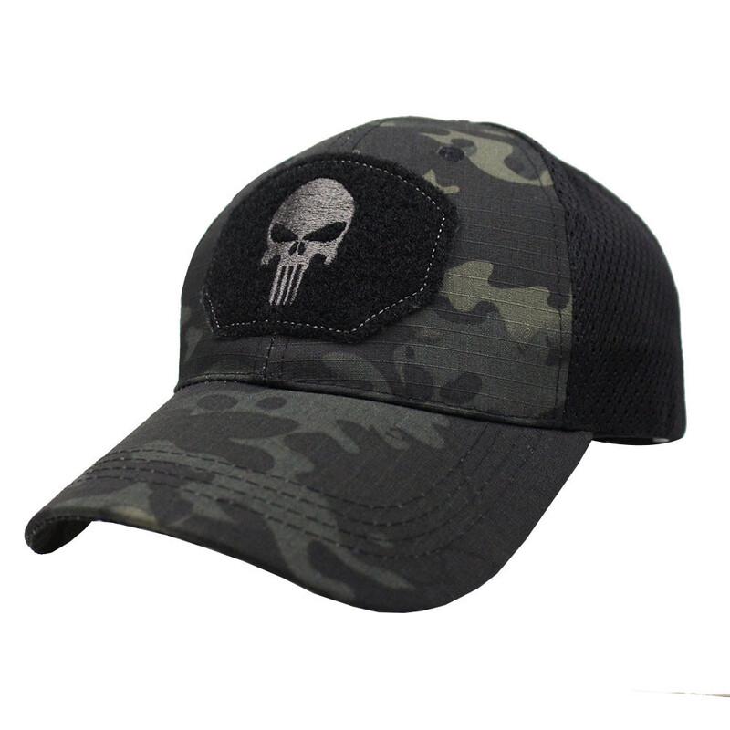 WEZHO Tactical Camouflage Baseball Mesh Cap