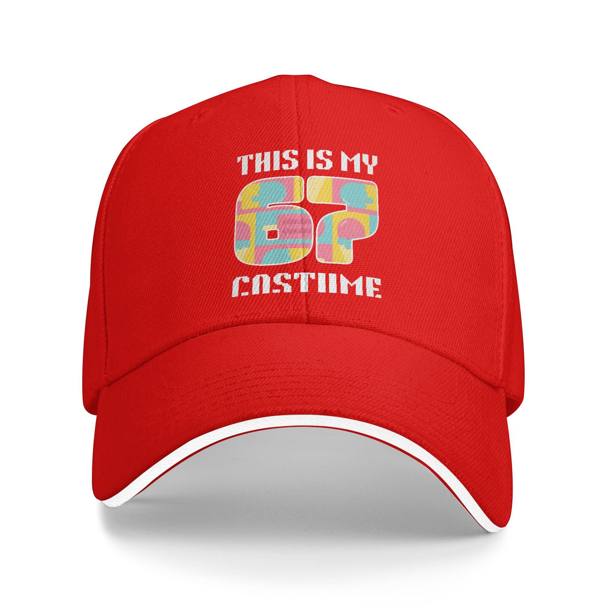 

67 Meme Halloween Costume Sun Baseball Cap Summer Unisex Design Trucker Hat High Quality Fashion Hunting Camping Baseball Caps One Size