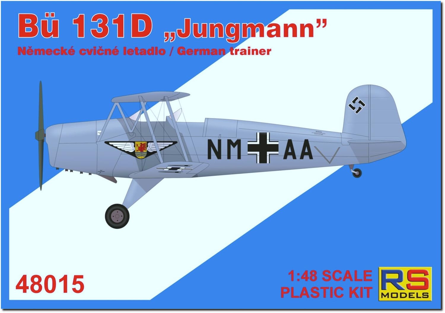 

RS Model 131D Prostejov 1941 Plastic Model Kit 48015 1/48 Bücker (Airplane)