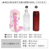LAURA ASHLEY Plastic Bottle Holder Girls Holder Case Shoulder Strap Included Cold Storage Pretty Flamingo N3771100
