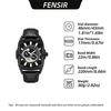 Men's Punk Watch Luminous Calendar Faux Leather Strap Quartz Watch Students Father's Day Gifts